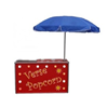 Popcorn kraam rood